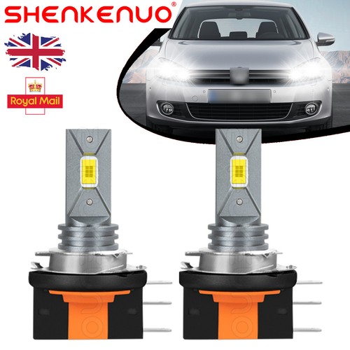 H15 led white - h15, smd