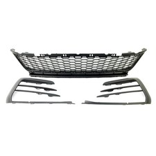 3 Piece Bumper Grille Gloss