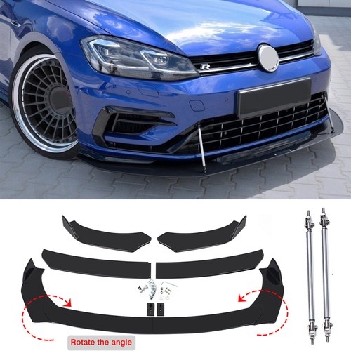 Front bumper lip spoiler - front,