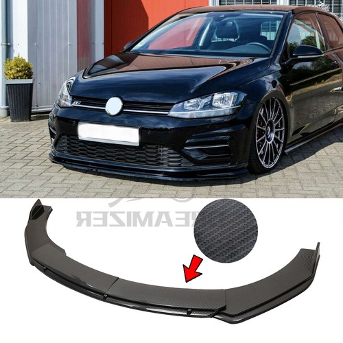 Carbon front bumper lip - front, body
